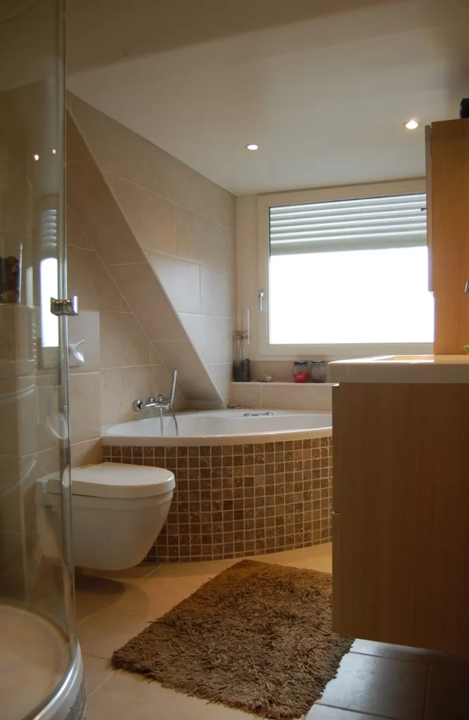 Custom layout design for a compact space in a Small Bathroom Renovation by Bathroom Renovations West Auckland.