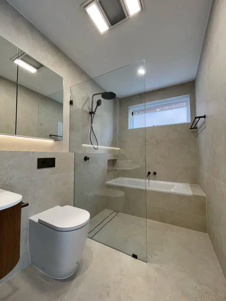 Budget Bathrooms renovation using discounted quality supplies from trusted partners of Bathroom Renovations West Auckland.