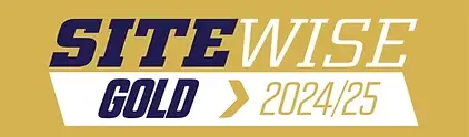 SiteWise Gold status awarded to Bathroom Renovations West Auckland for 2024/25.